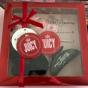 Juicy couture 6 piece hair set.